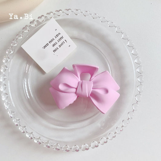 Bow Hairclaws : Pink Purple
