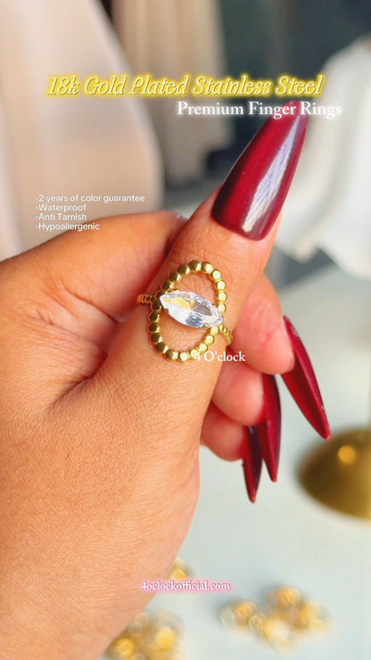 R406: Premium Stainless Steel Finger Ring
