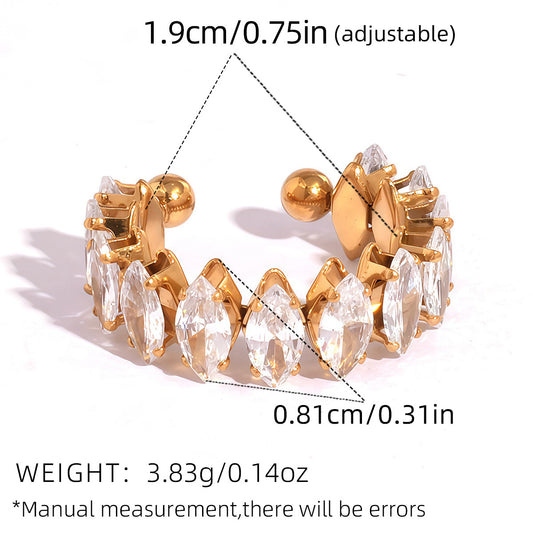 R322: Premium Stainless Steel Finger Ring