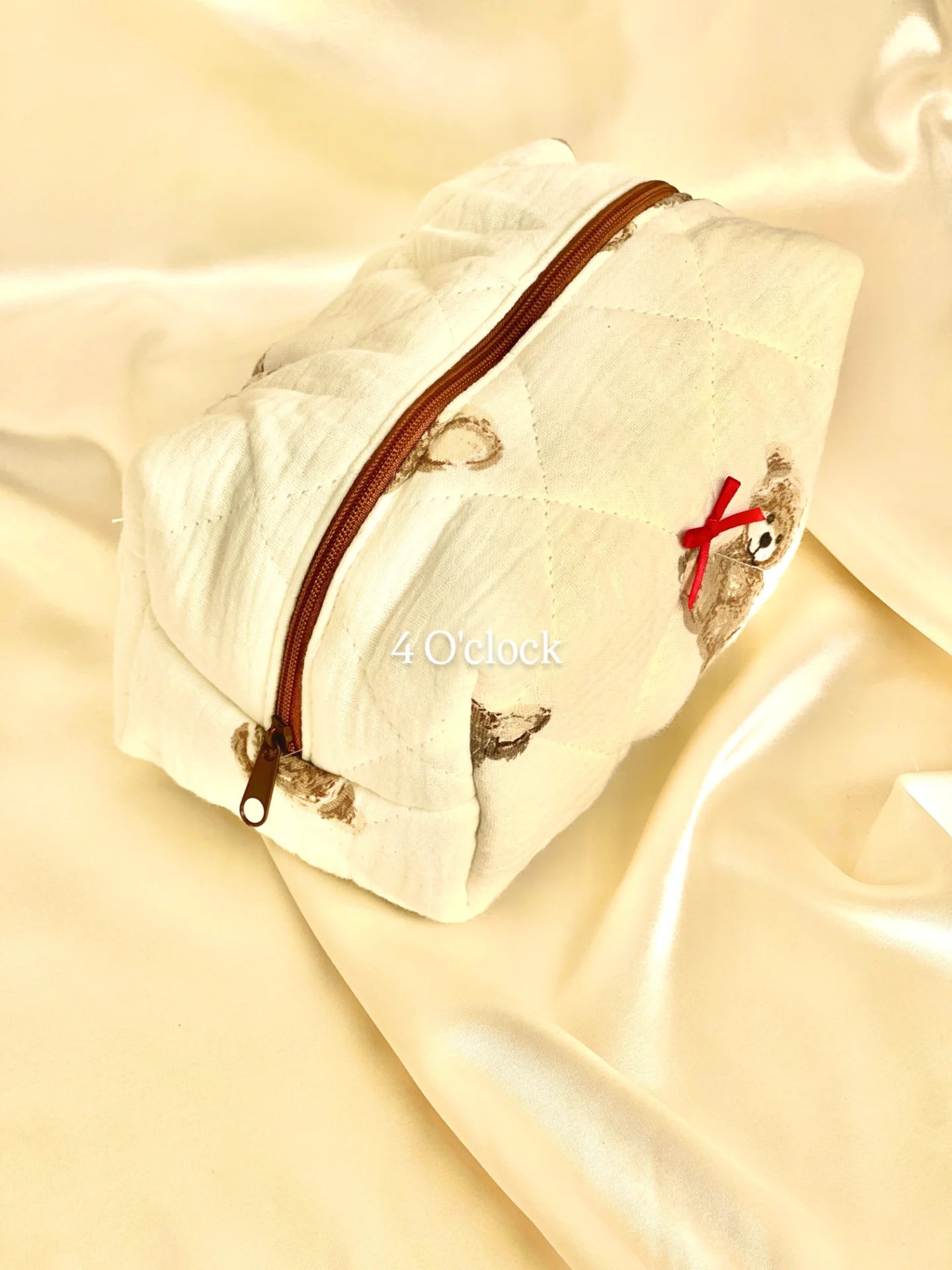 🎀 26.Pinteresty Makeup Bag: Teddy Bear 🫧