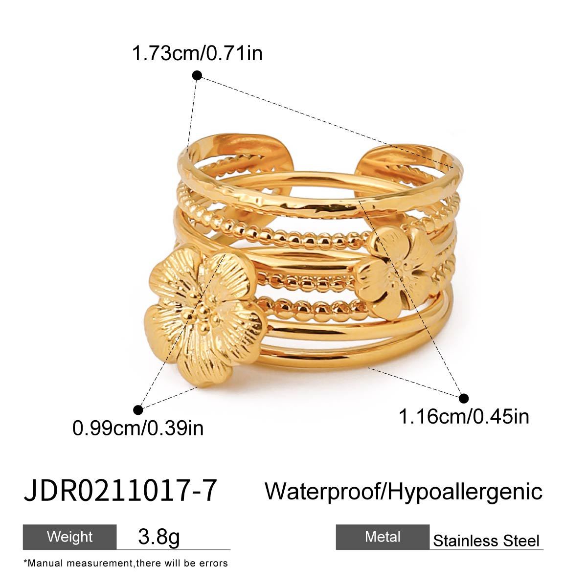R311: Premium Stainless Steel Finger Ring (3 pcs set)