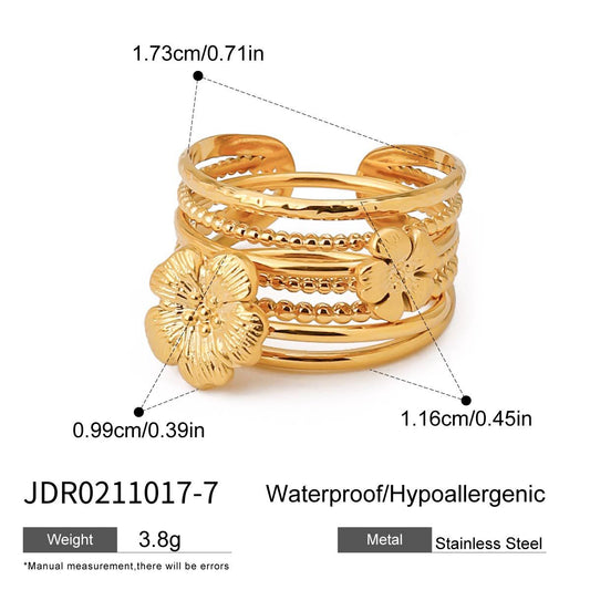 R311: Premium Stainless Steel Finger Ring (3 pcs set)
